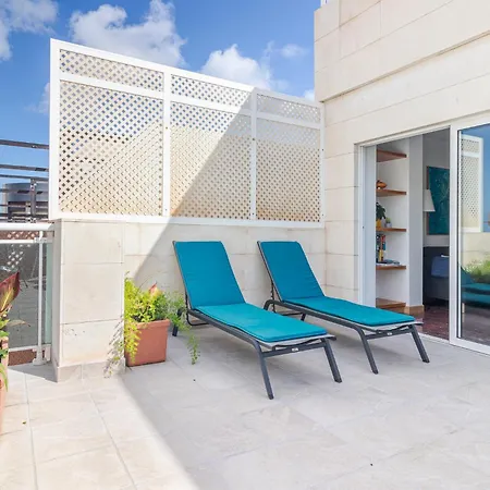 Espectacular Atico Con Terraza A 50 Mt Playa Canteras