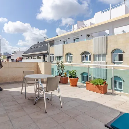 Espectacular Atico Con Terraza A 50 Mt Playa Canteras *