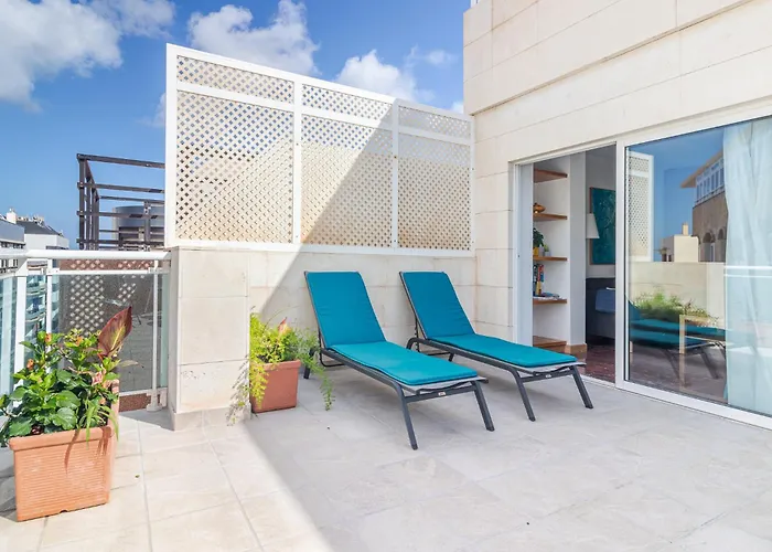 Espectacular Atico Con Terraza A 50 Mt Playa Canteras