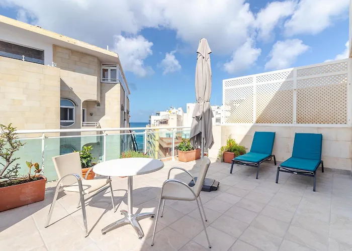 Espectacular Atico Con Terraza A 50 Mt Playa Canteras דירה *