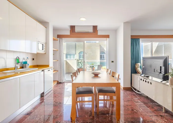 Apartmán Espectacular Atico Con Terraza A 50 Mt Playa Canteras Las Palmas de Gran Canaria